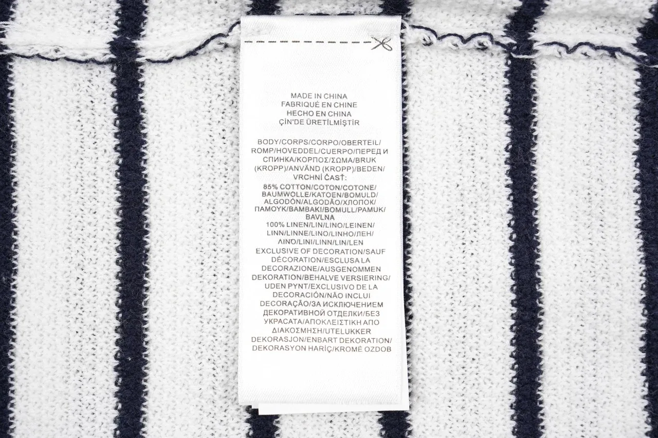 Ralph Lauren White Stripe Pony Embroidered Linen Polo Shirt product photo from LabelPicks