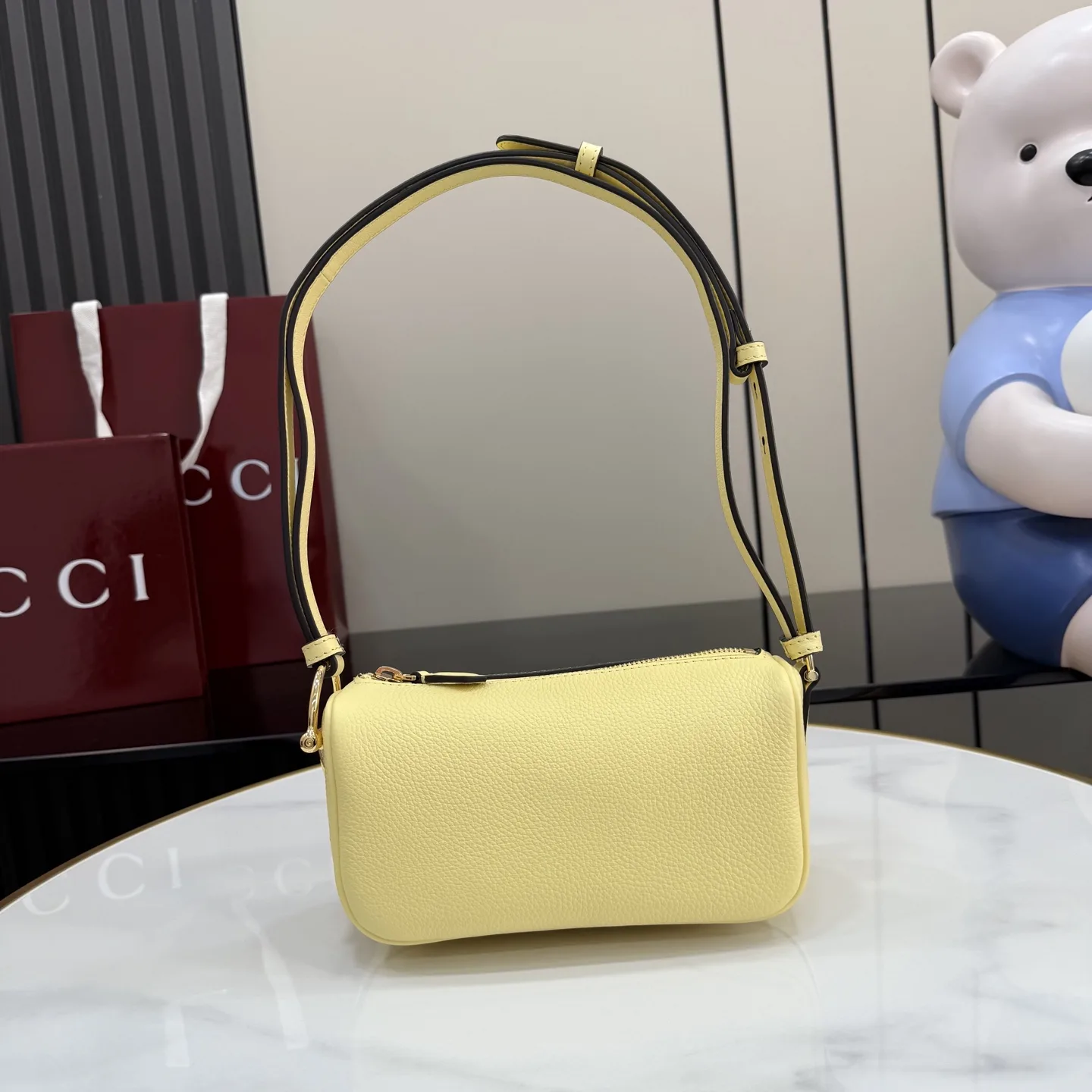 Gucci Grained Leather Crossbody Bag product photo from LabelPicks