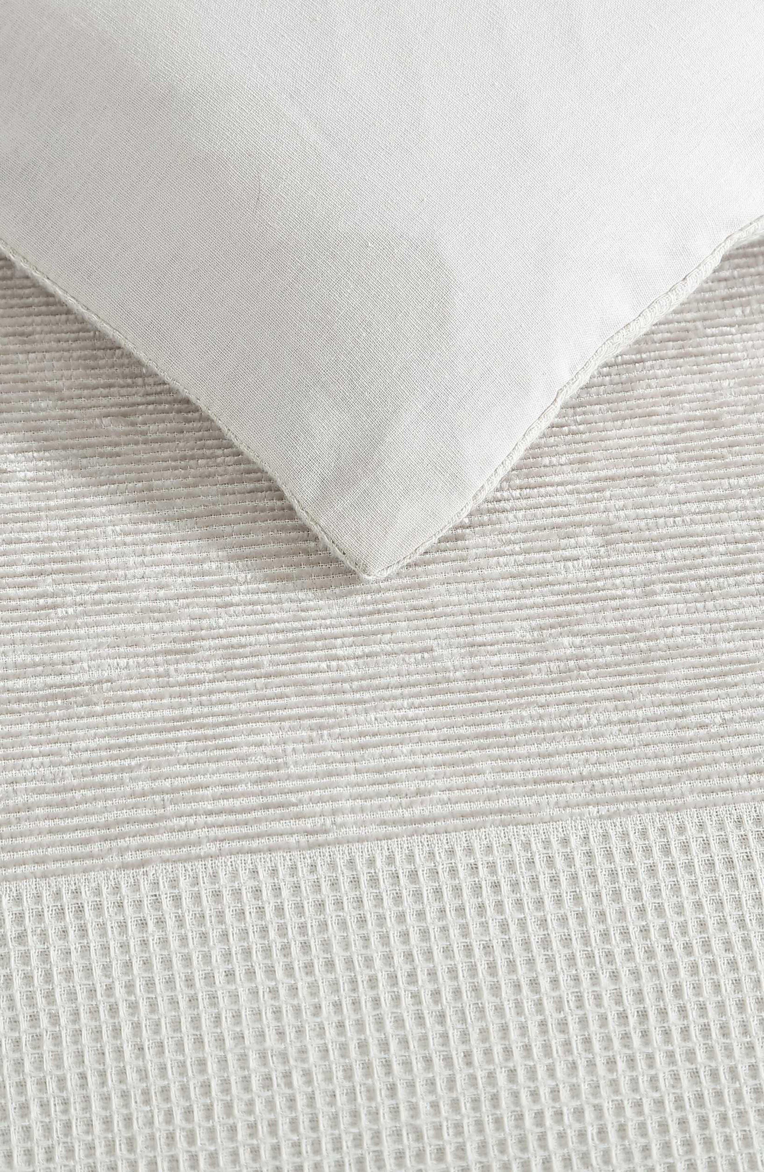 Vera Wang Chenille Waffle Stripe Comforter Set