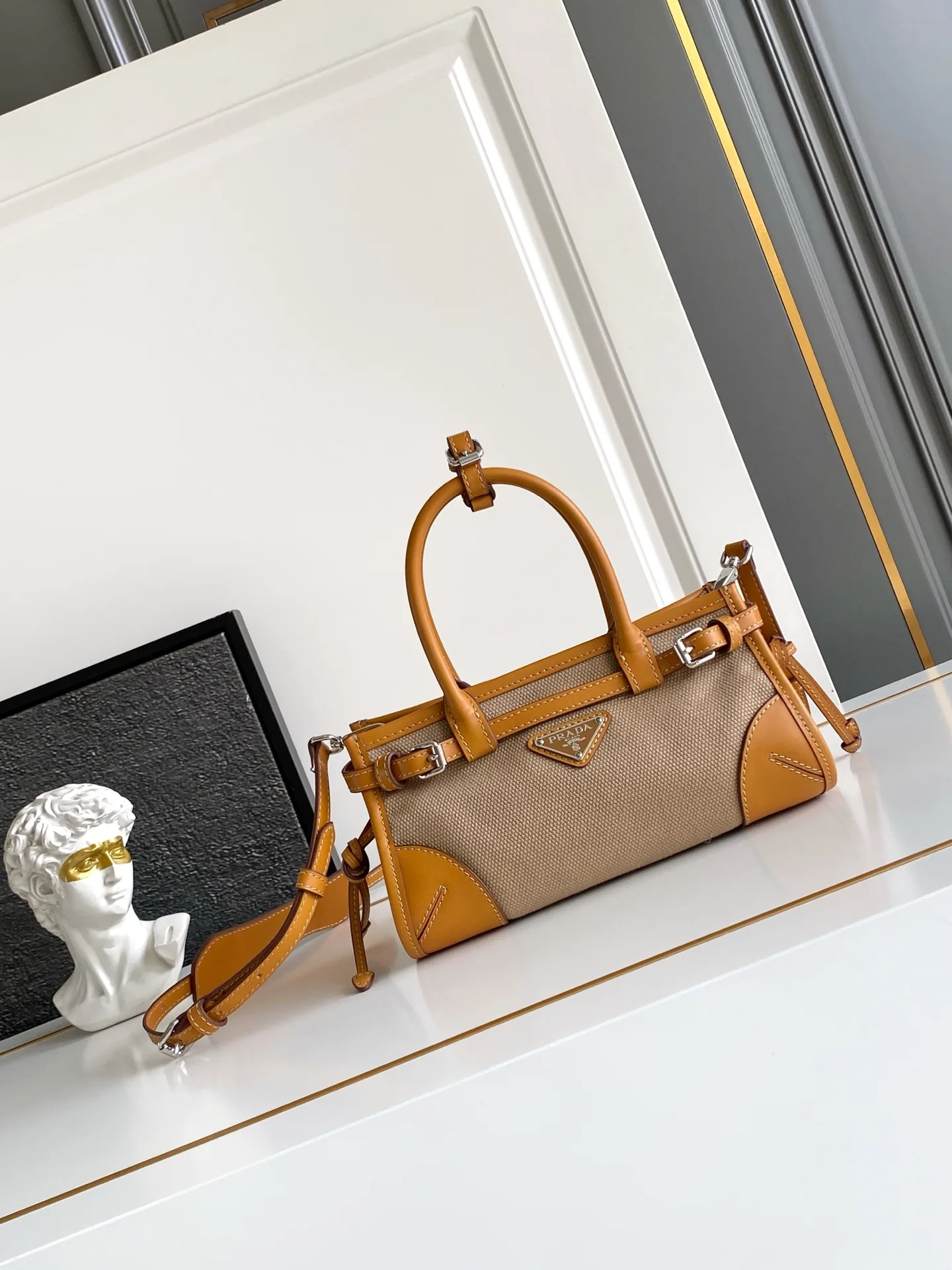 Prada Calfskin Top Handle Bag product photo from LabelPicks