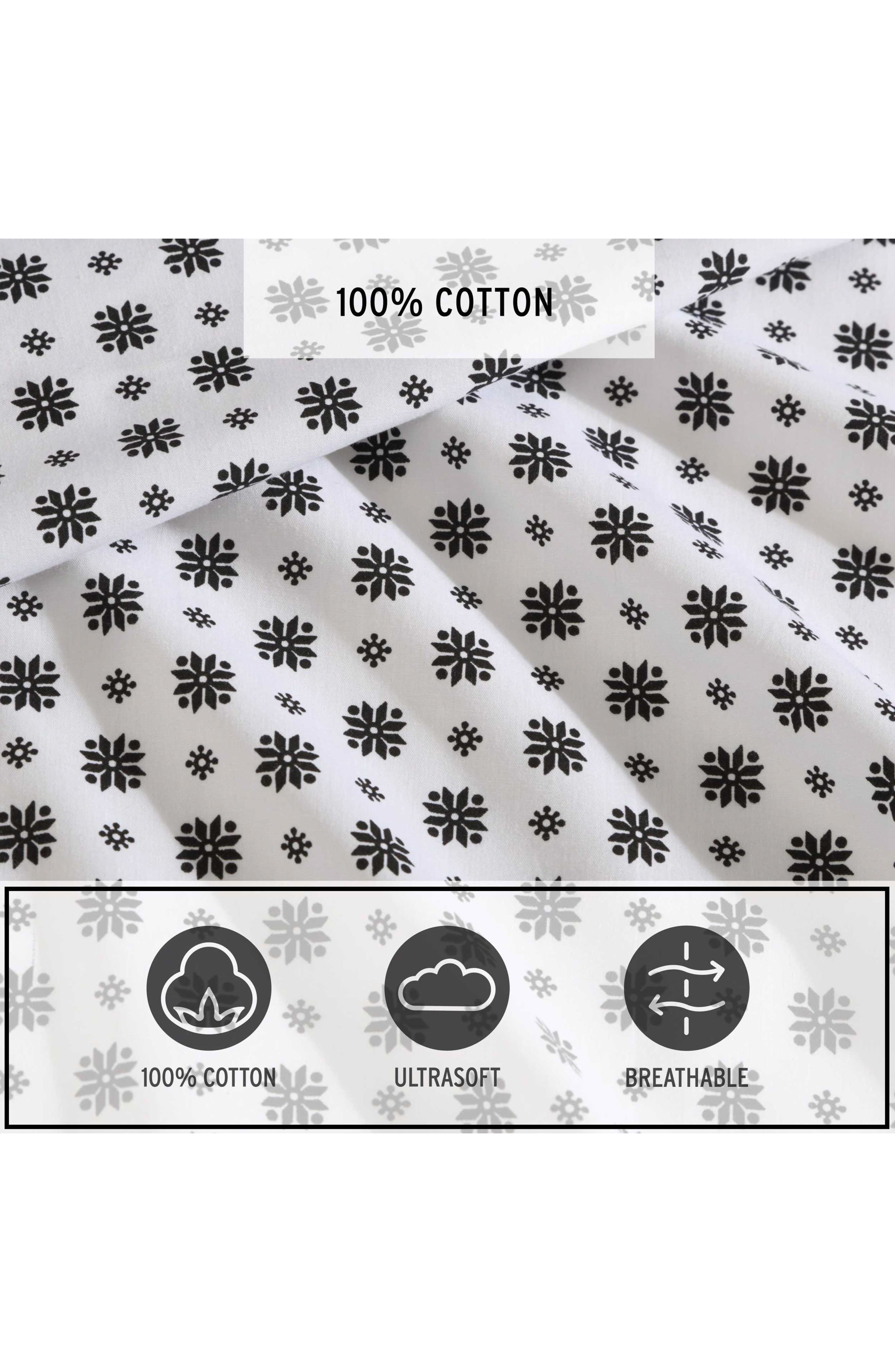 Eddie Bauer Fair Isle Sprinkle Cotton Sheet Set