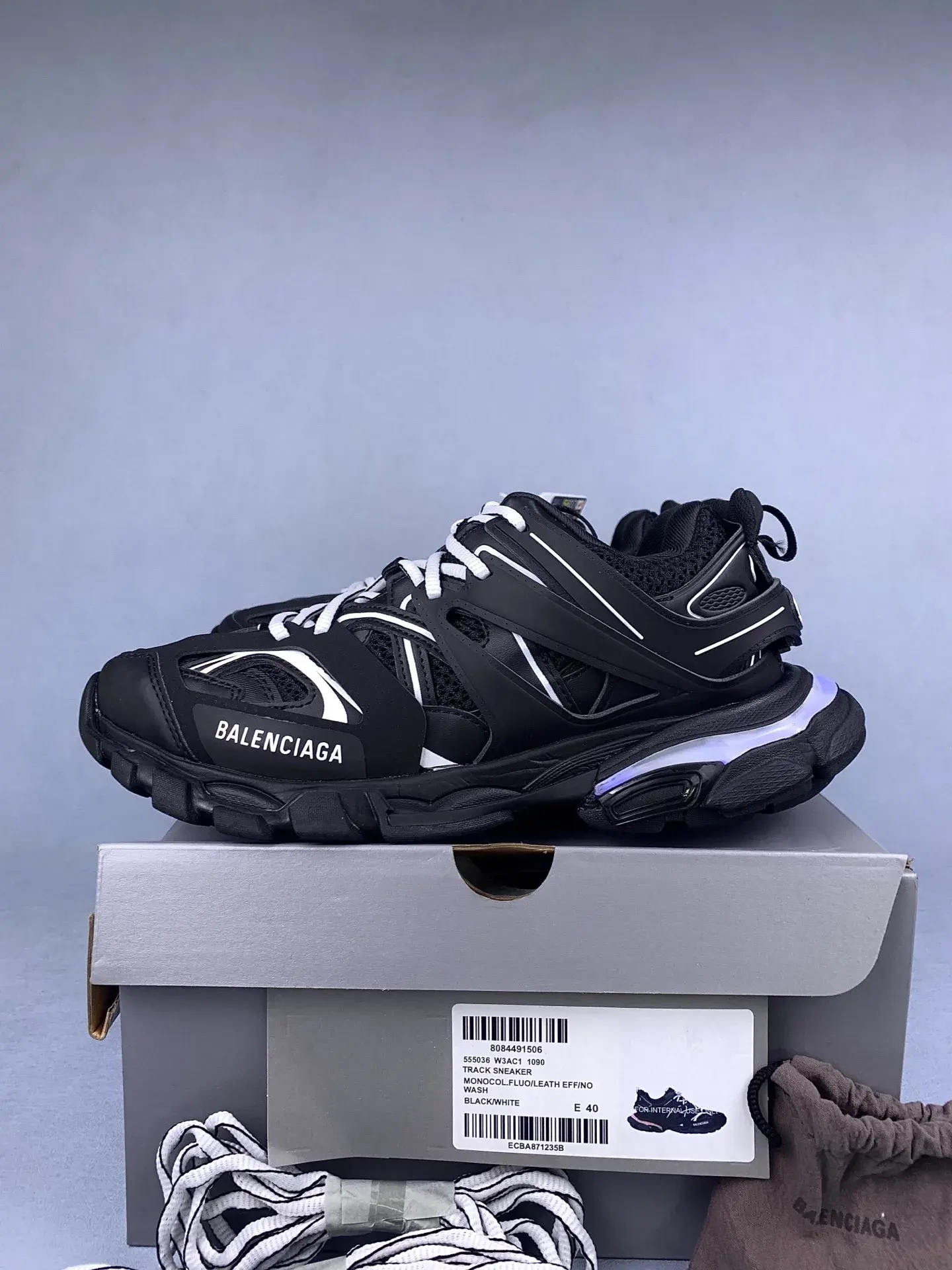 Track LED Sneaker 'Black' product photo from LabelPicks