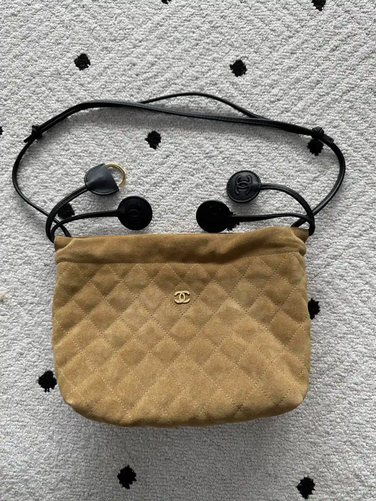Chanel Suede Leather Shoulder Bag product photo from LabelPicks