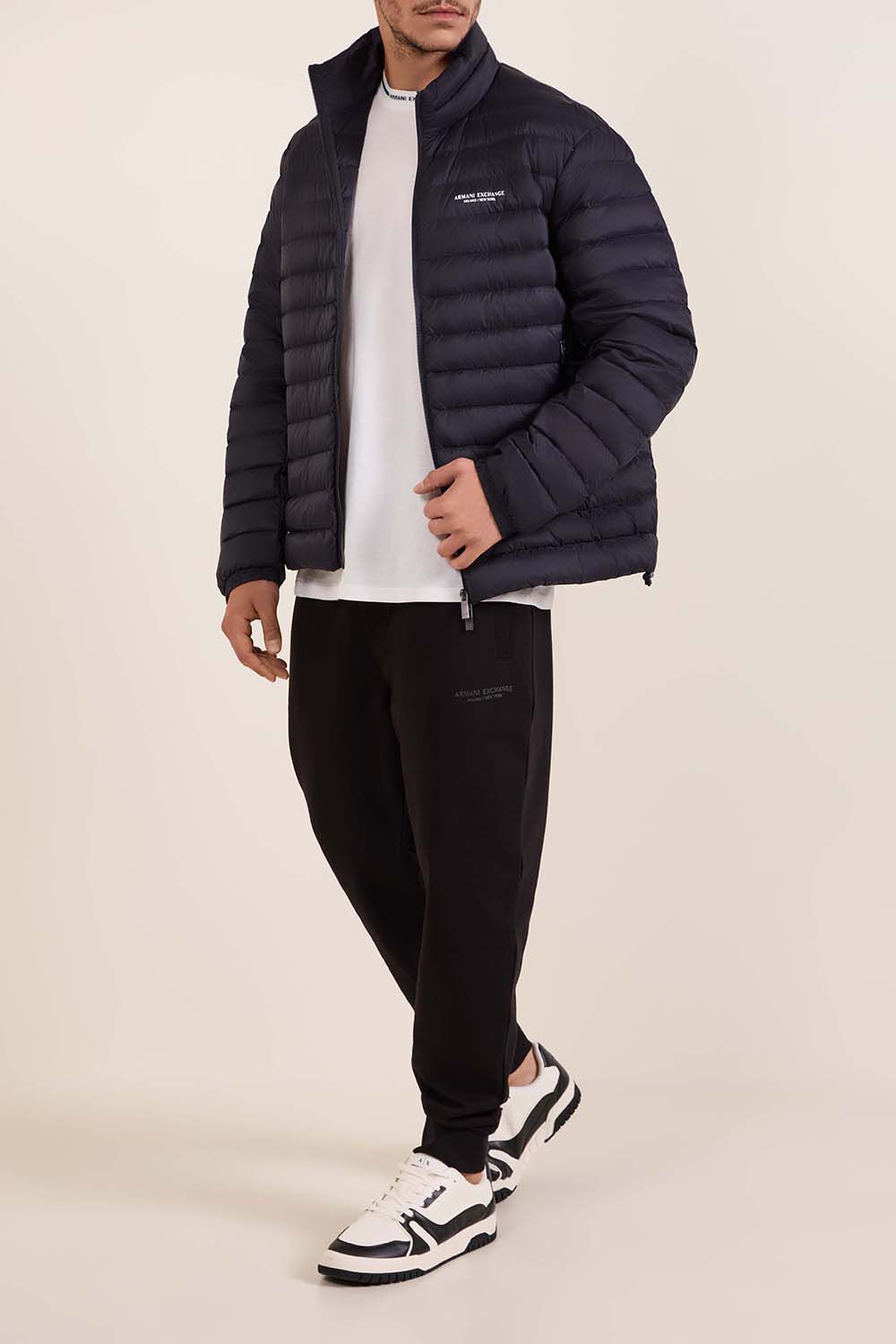ARMANI EXCHANGE מעיל פוף