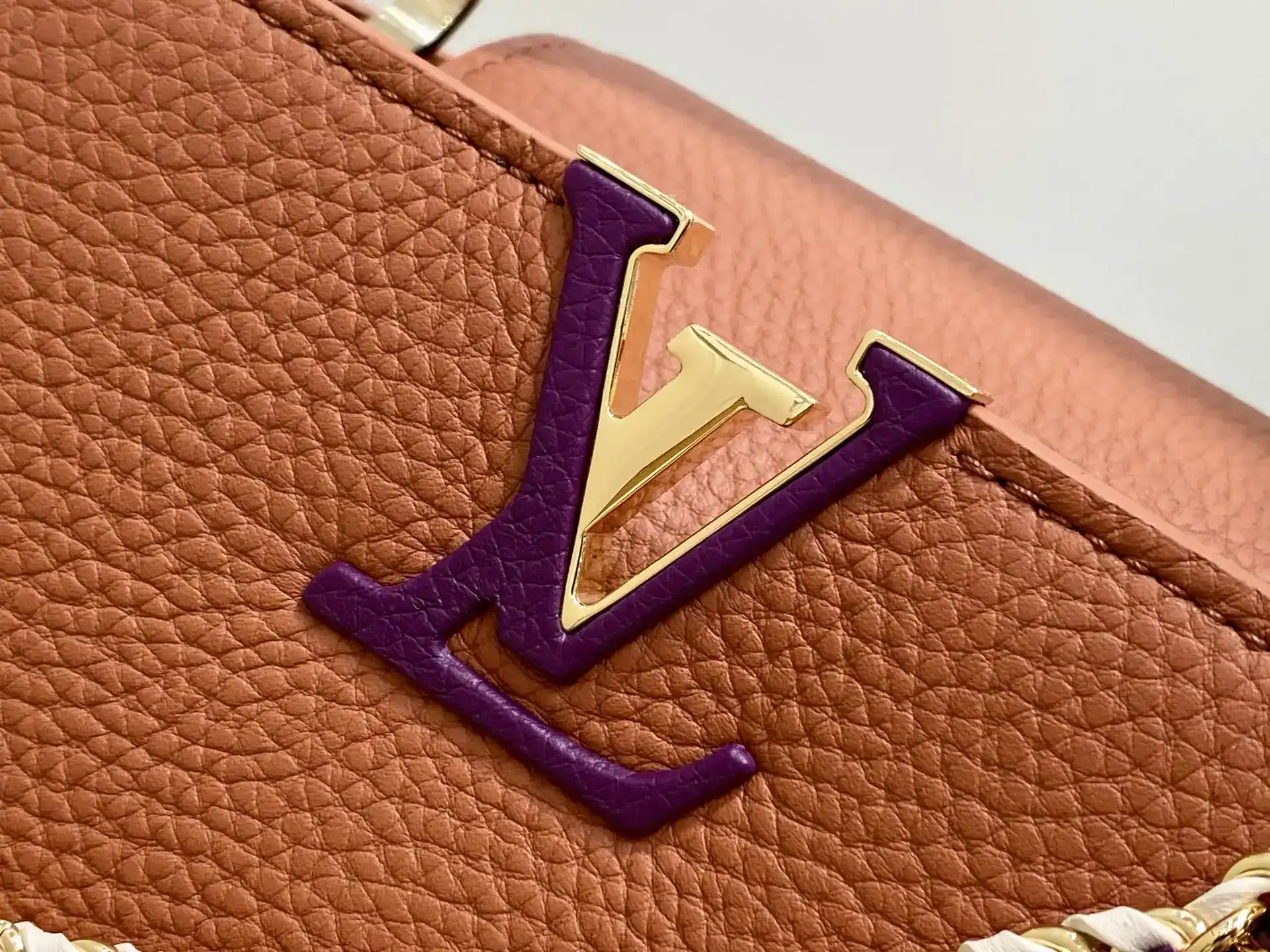Louis Vuitton Brown Capucines Top Handle Bag product photo from LabelPicks