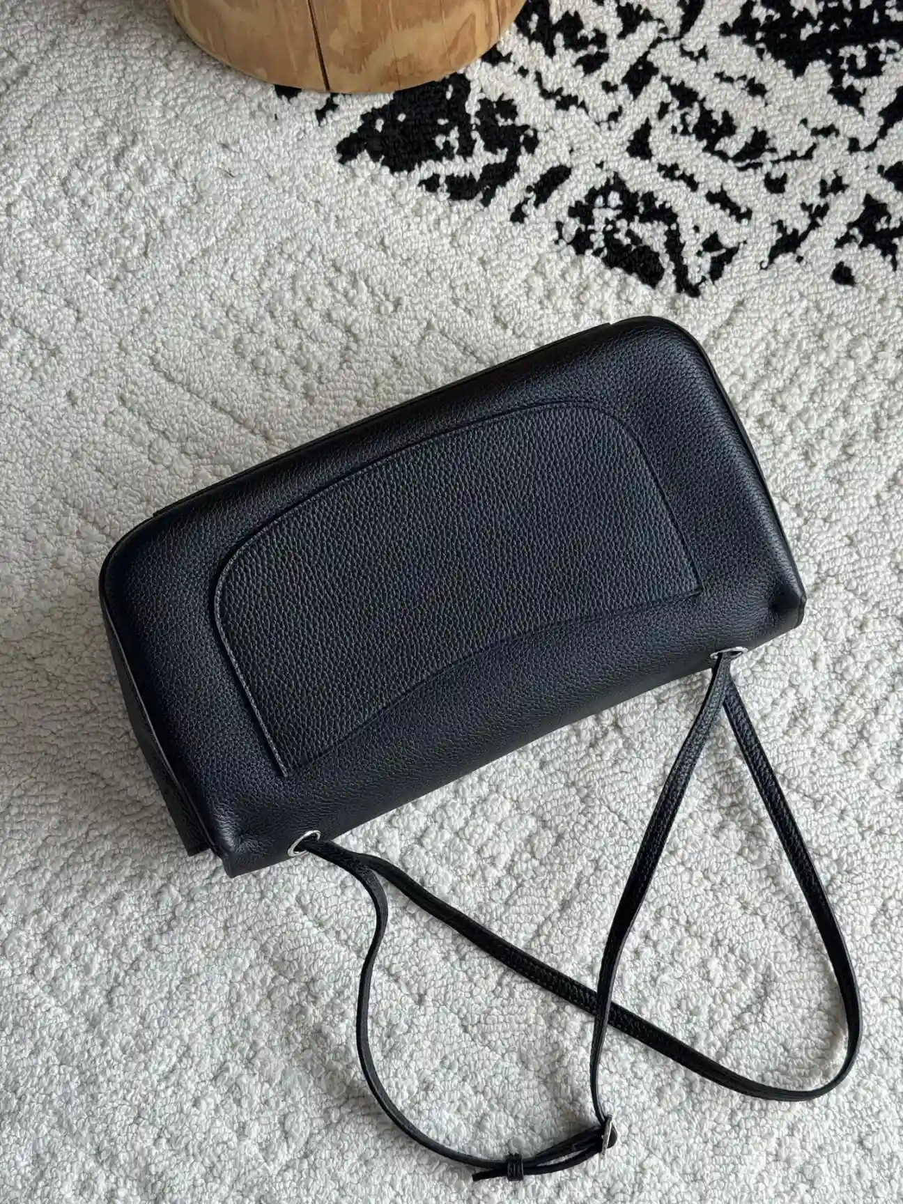 Chanel Classic Flap Burgundy Grained Leather Shoulder Bag product photo from LabelPicks
