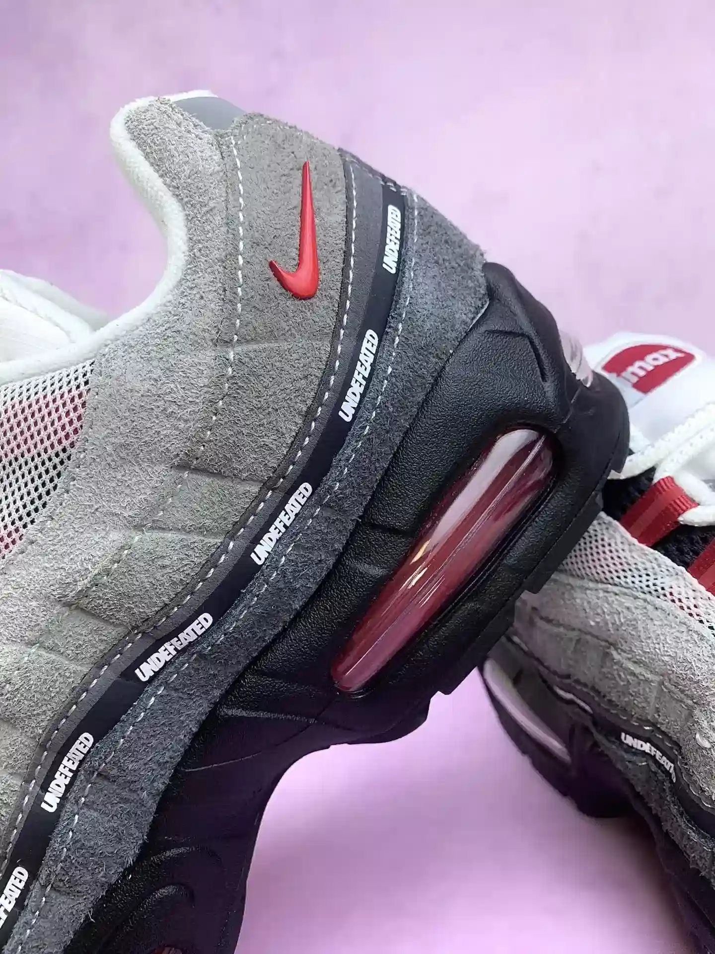 Undefeated x Nike Air Max 95 SP Geo 'Tokyo Bright Crimson' Shoes product photo from LabelPicks
