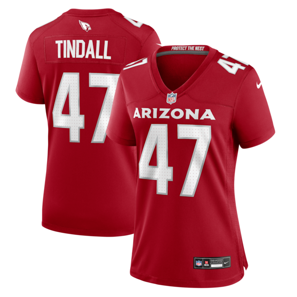 Channing Tindall Arizona Cardinals Nike Women's Team Game Jersey -  Cardinal
