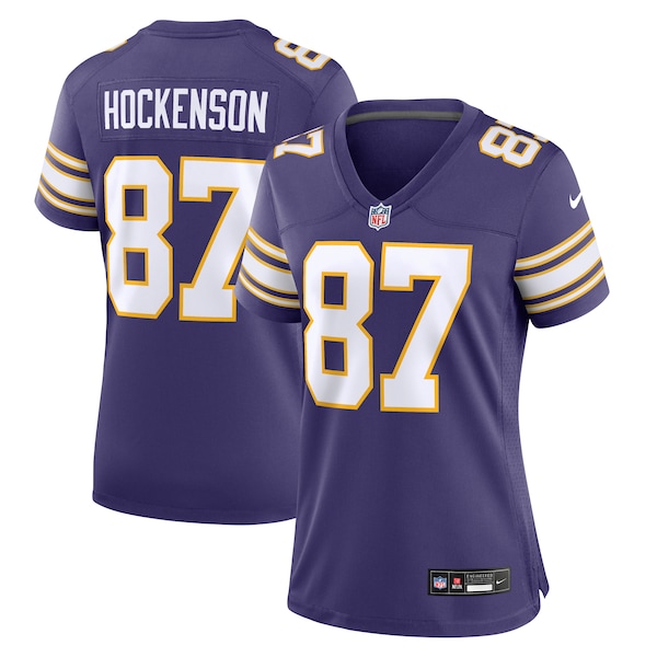 T.J. Hockenson Minnesota Vikings Nike Women's Player Jersey - Purple