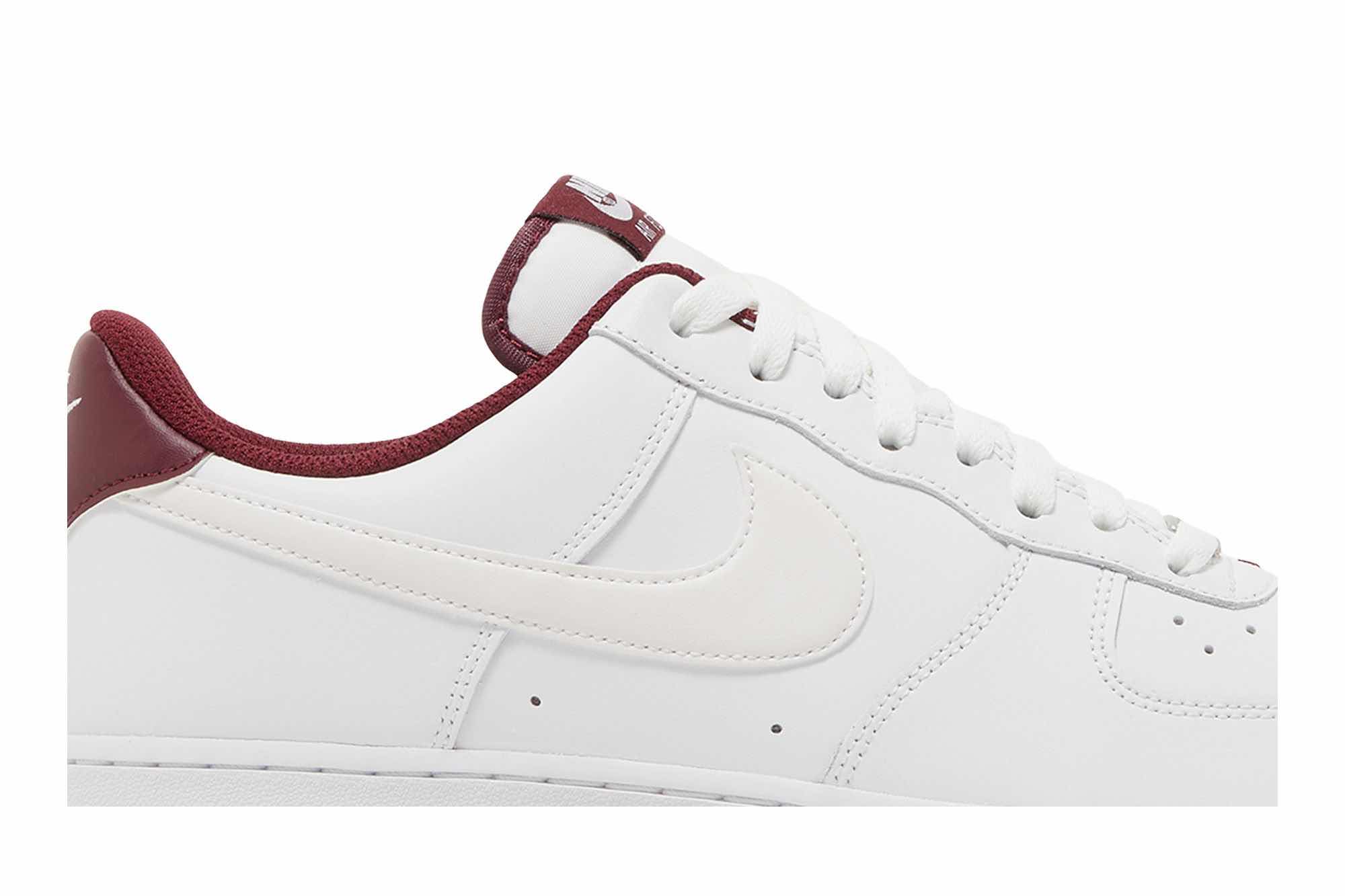 Nike Air Force 1 ’07 ‘White Dark Beetroot’ DH7561-106