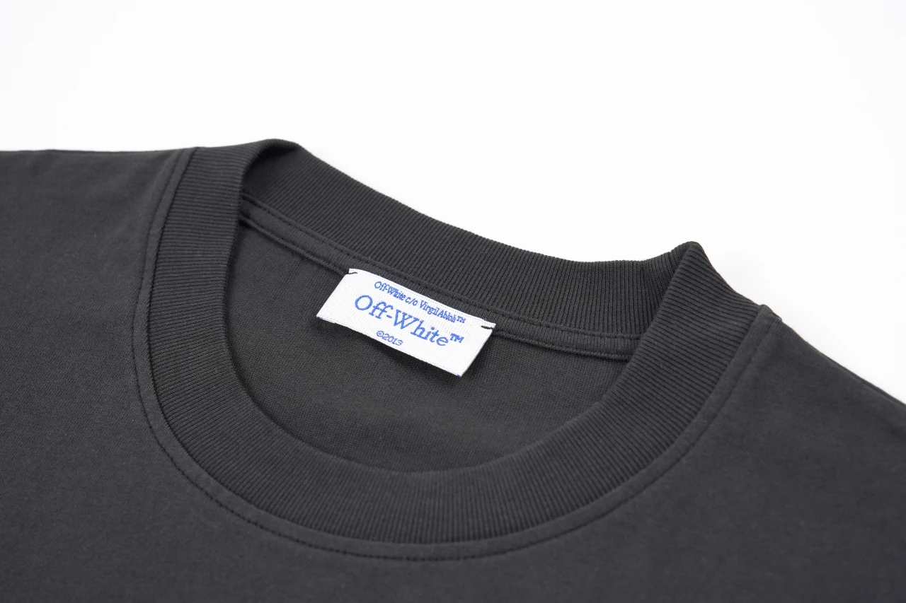 Off-White Black Washed Madonna Front Graphic T-Shirt product photo from LabelPicks