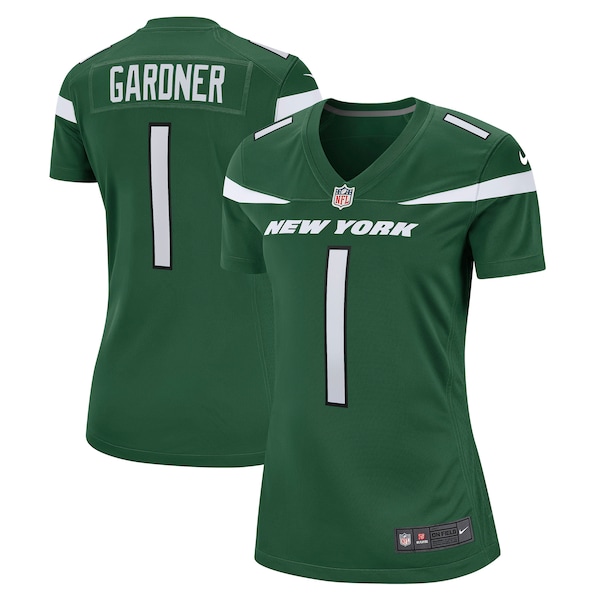 Ahmad Sauce Gardner New York Jets Nike Women's Player Jersey - Green/White