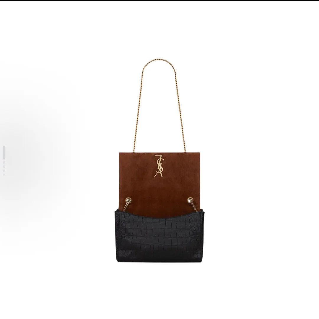 Saint Laurent Kate Black Suede Leather Shoulder Bag product photo from LabelPicks
