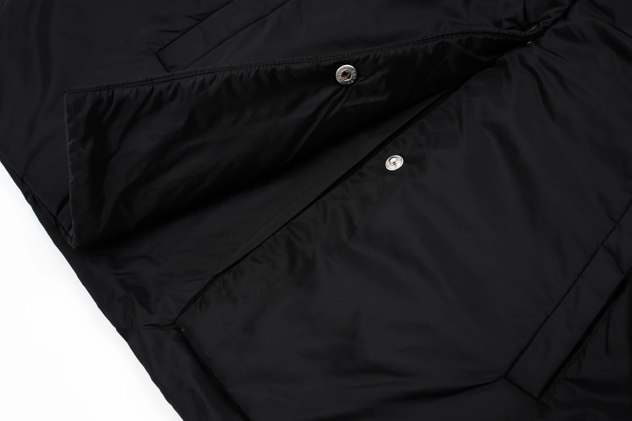 Prada Black Re-Nylon Single-Breasted Shirt Jacket product photo from LabelPicks