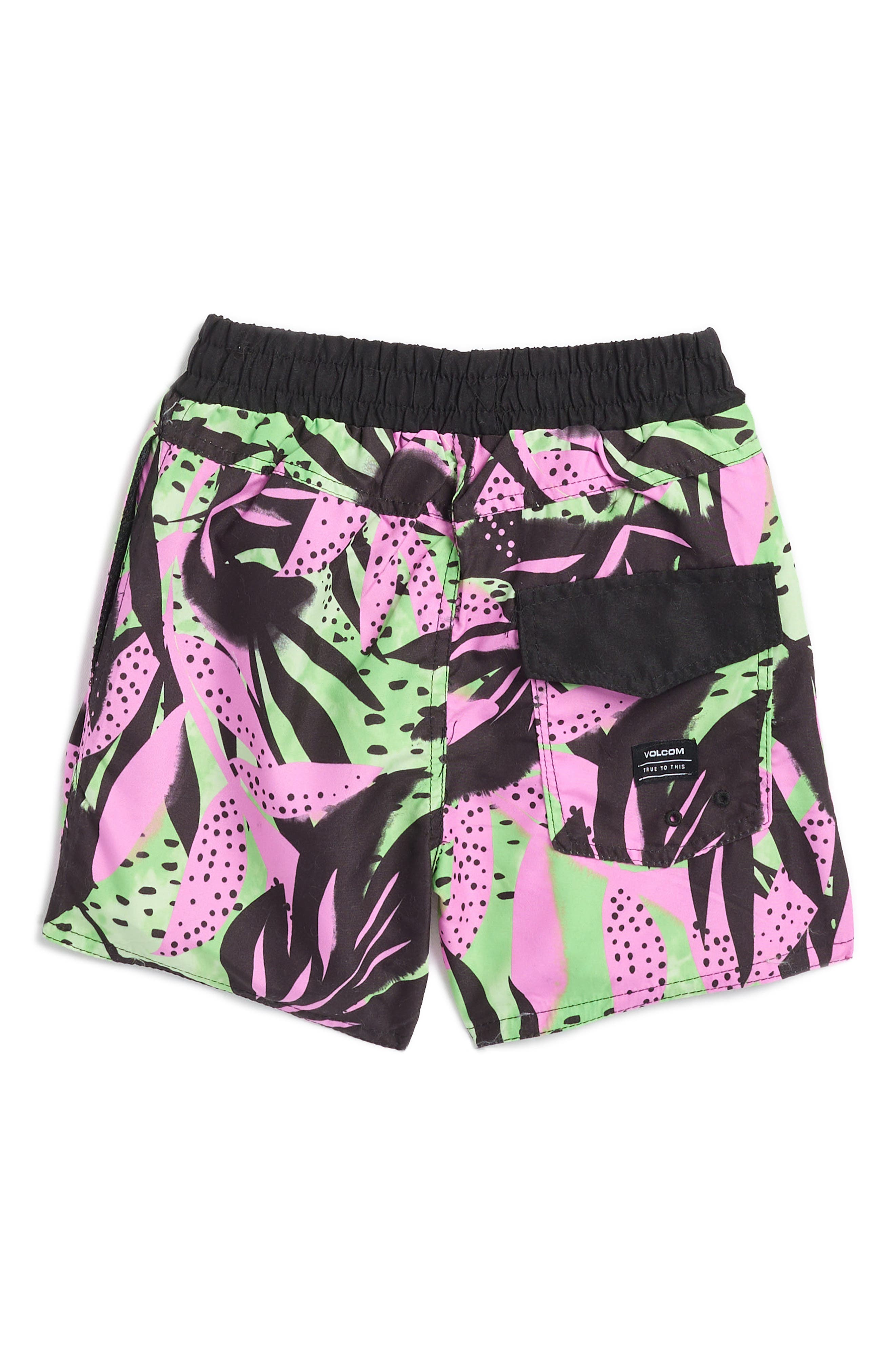 Volcom Kids' Jersey Tee & Swim Shorts Set