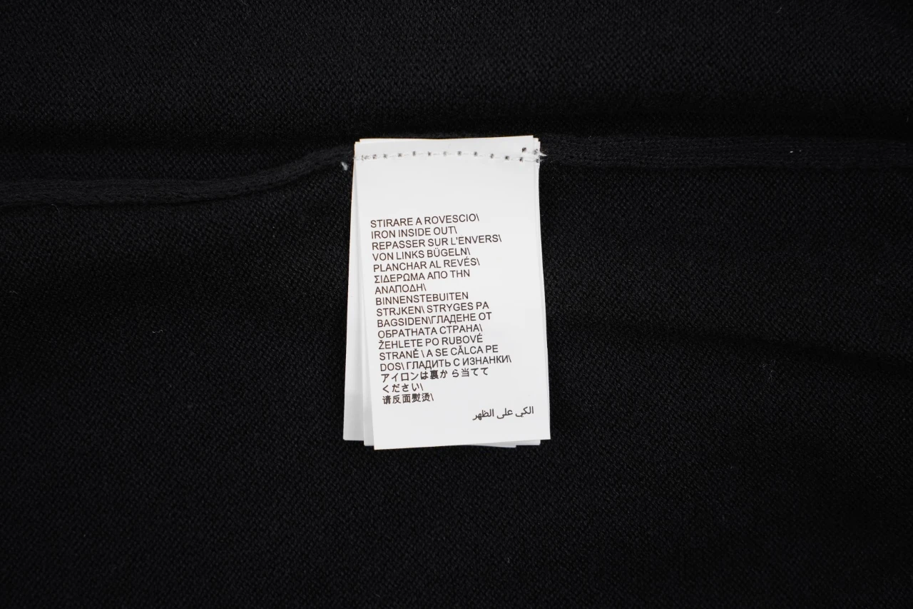 Brunello Cucinelli Black Sea-Gull Collar Cotton Knit Polo Shirt product photo from LabelPicks