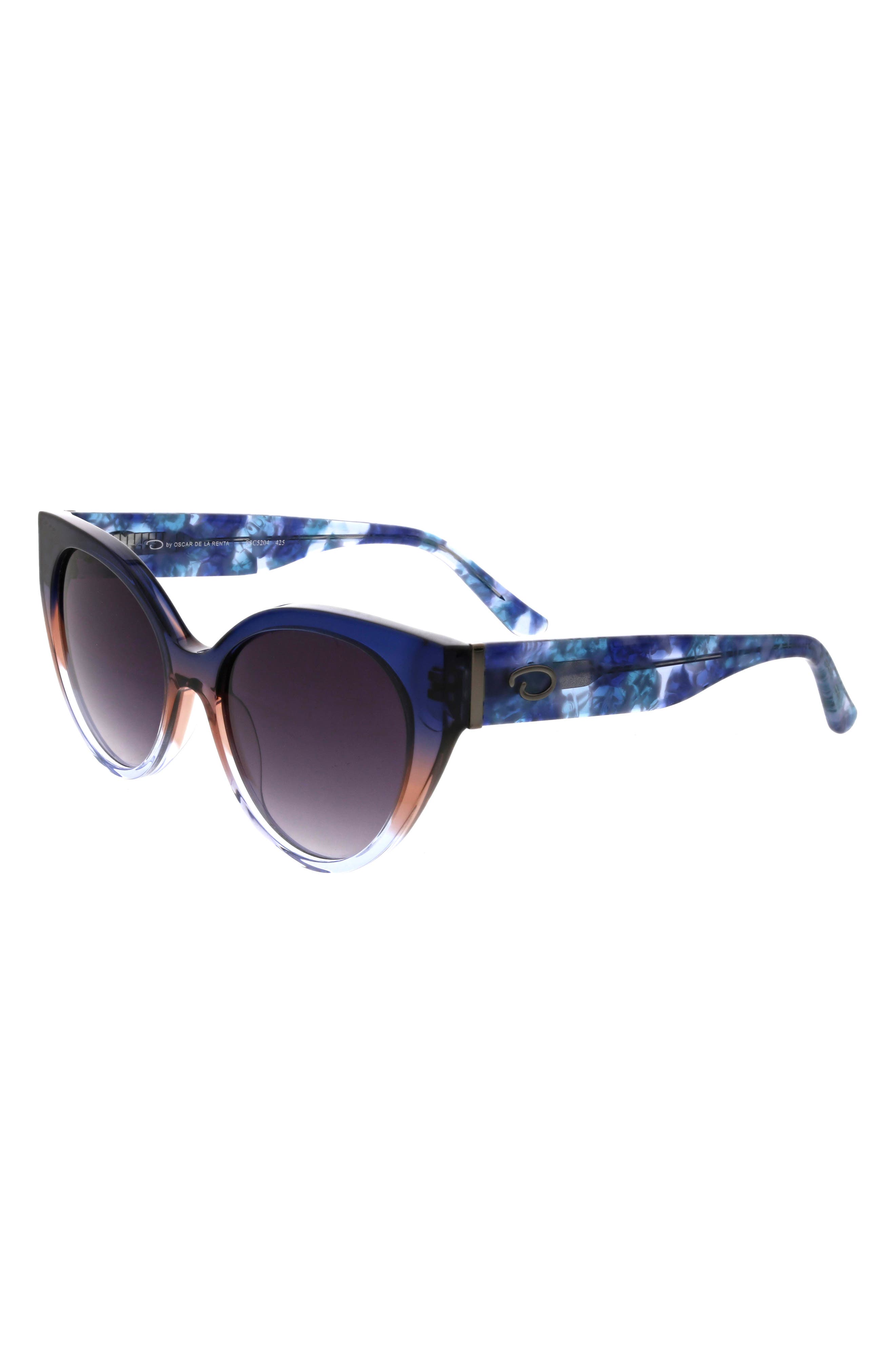 Oscar de la Renta 54mm Cat Eye Sunglasses