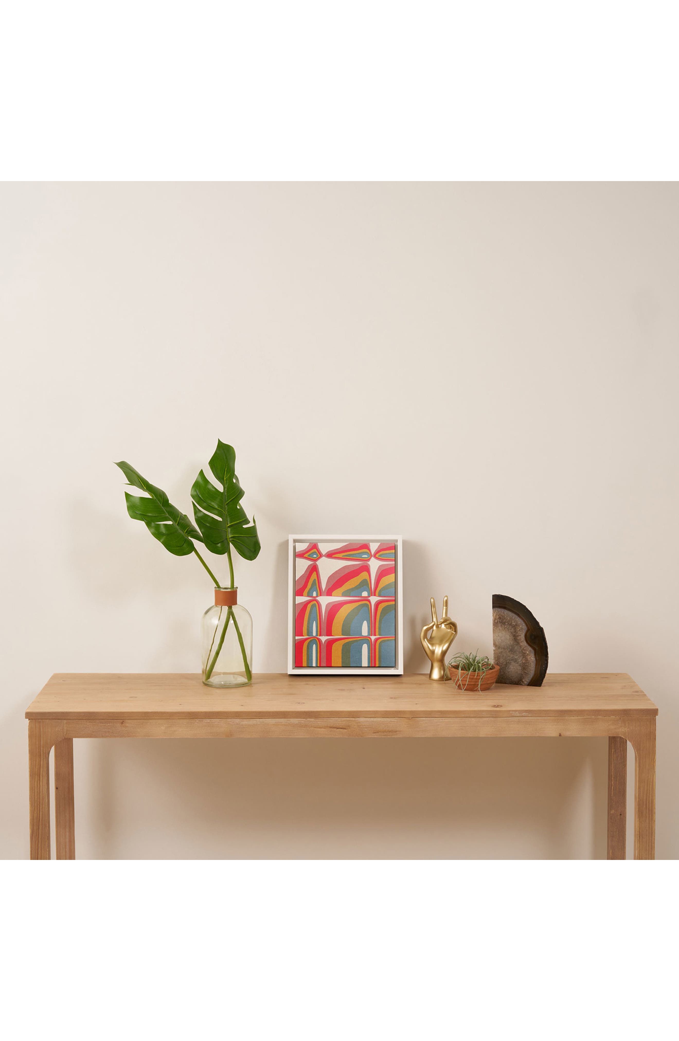 Deny Designs 'Whimsical Rainbows' by Emanuela Carratoni Framed Wall Art