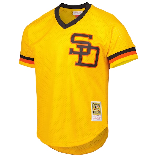 Dave Winfield San Diego Padres Cooperstown Collection Mesh Batting Practice Jersey - Gold