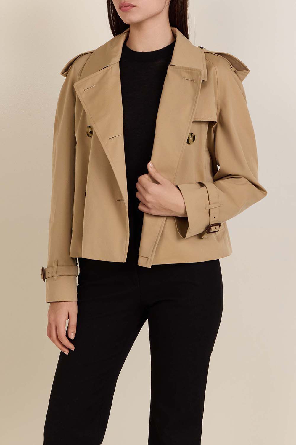 BURBERRY ז'קט טרנץ'