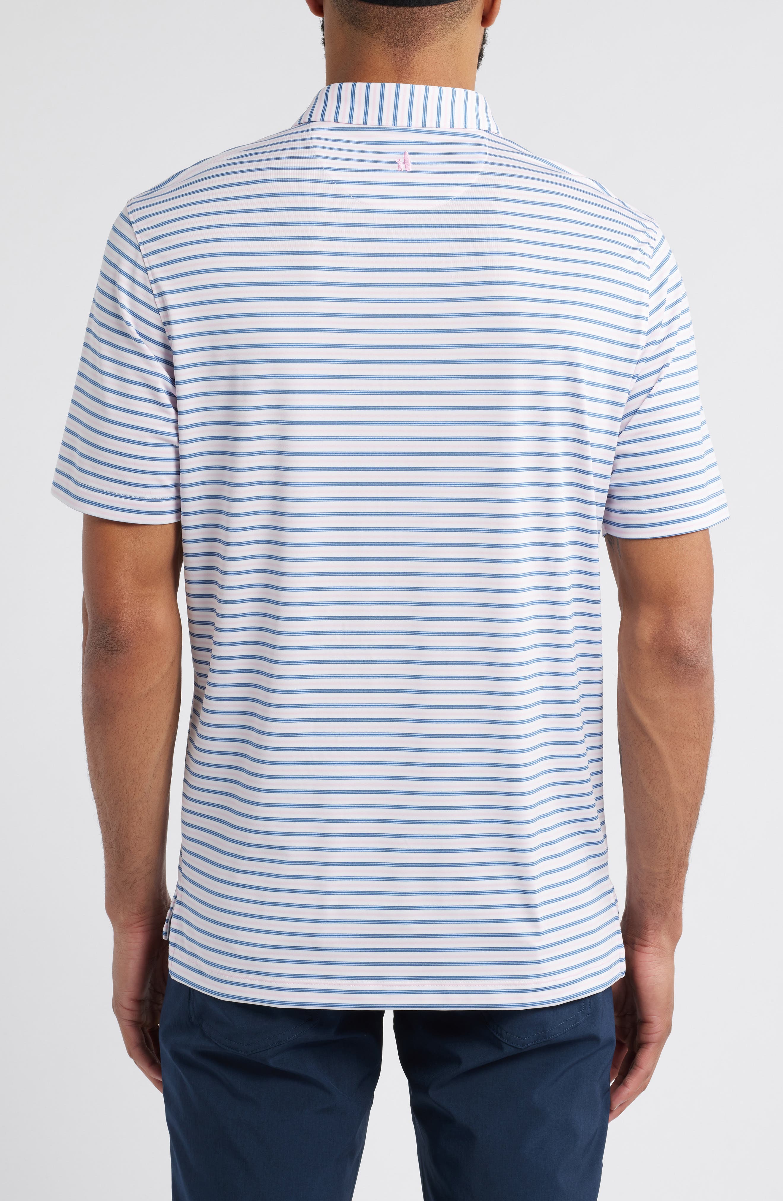johnnie-O Bronte Stripe PREP-FORMANCE Golf Polo