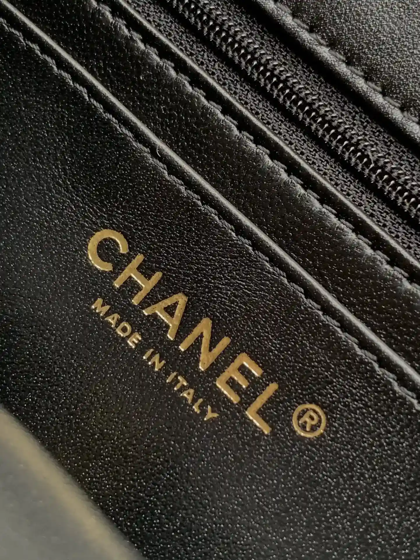 Chanel Black Classic Flap Woven Leather Shoulder Bag product photo from LabelPicks