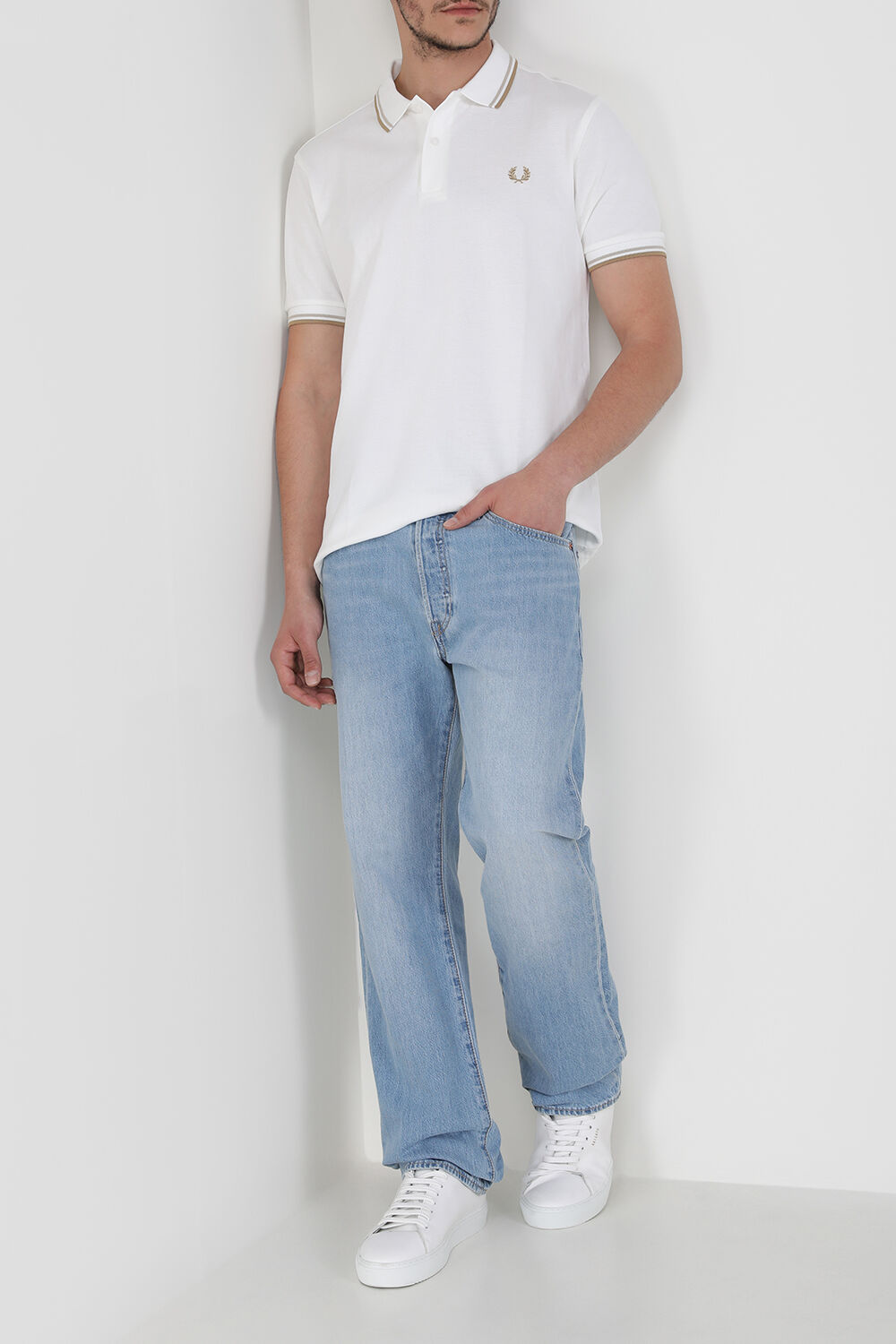 FRED PERRY חולצת פולו קצרה