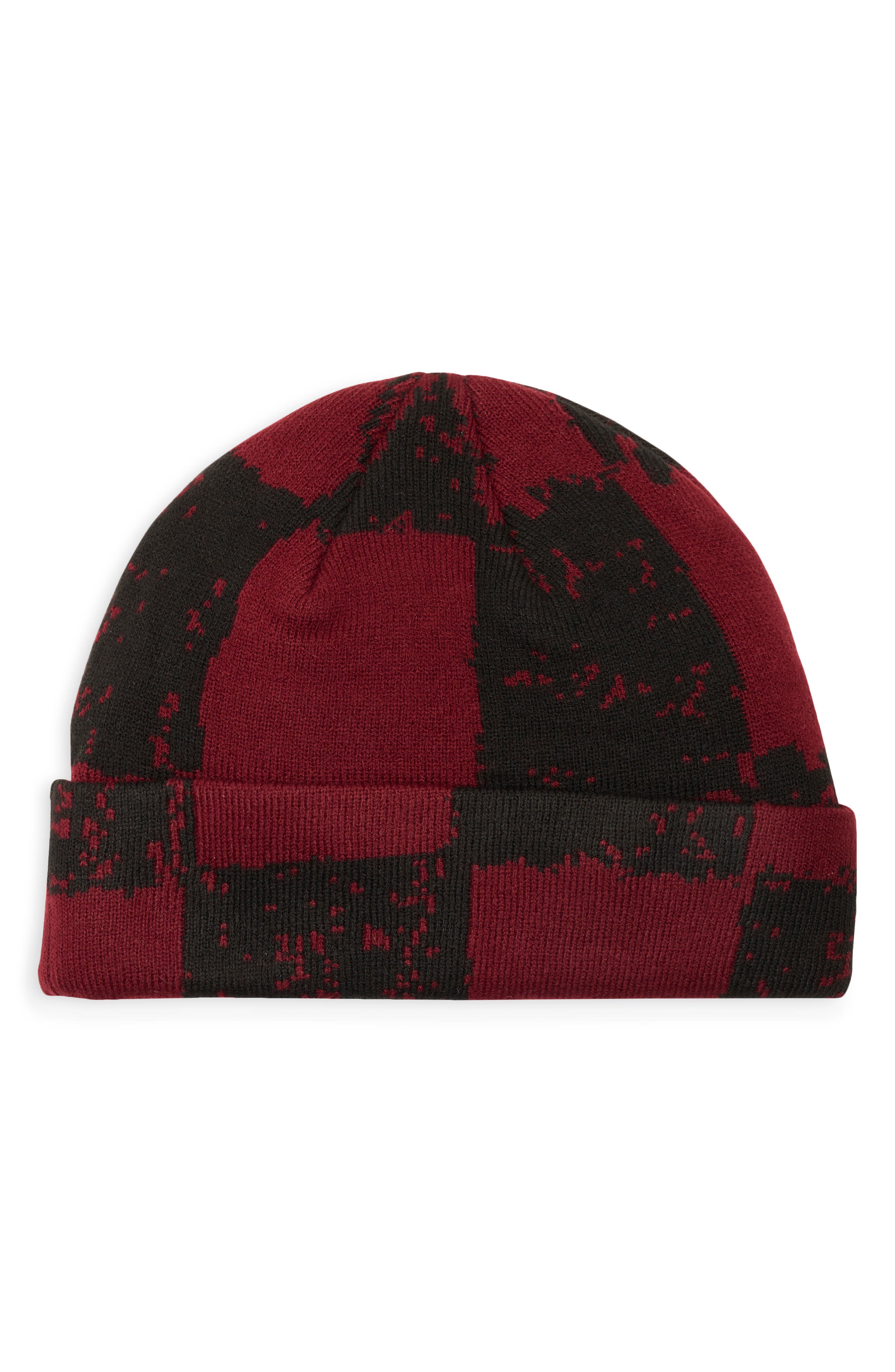 DIET STARTS MONDAY Checkered Beanie