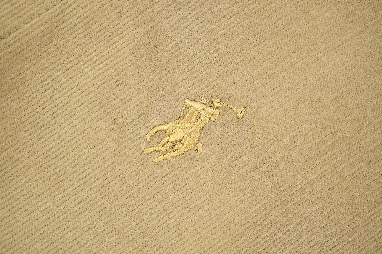 Ralph Lauren Khaki Pony Embroidered Frog Button Jacket product photo from LabelPicks