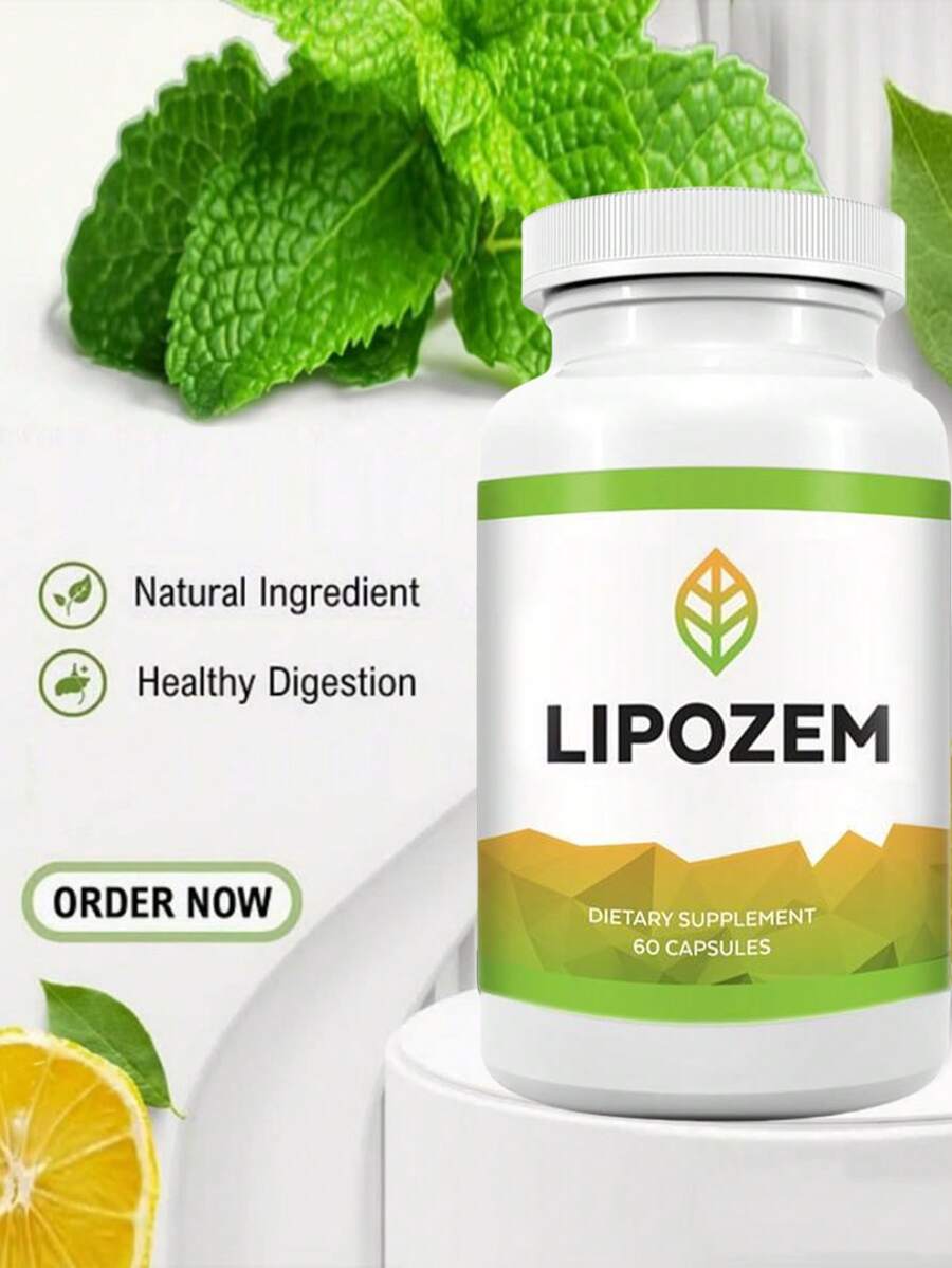 Lipozem Advanced BHB Supplement – Natural Metabolism, Energy & Digestive Support – Fat Burning, Hormonal Balance & Daily Vitality – 60 Capsules