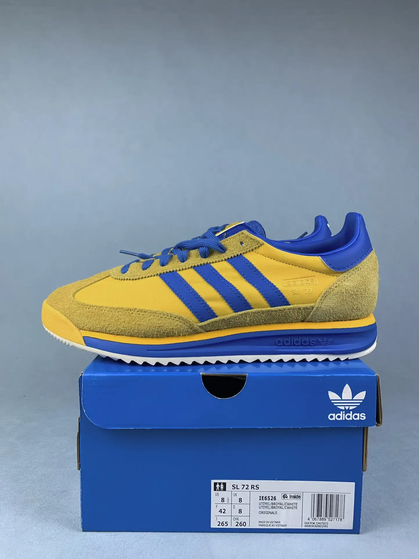 adidas SL 72 RS Utility Yellow Shoes product photo from LabelPicks