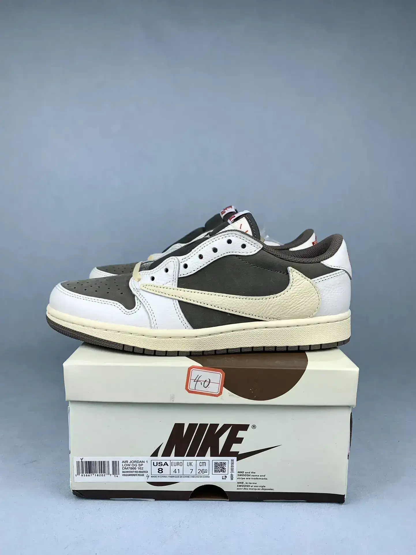 Travis Scott x Air Jordan 1 Low OG “Reverse Mocha” Shoes product photo from LabelPicks