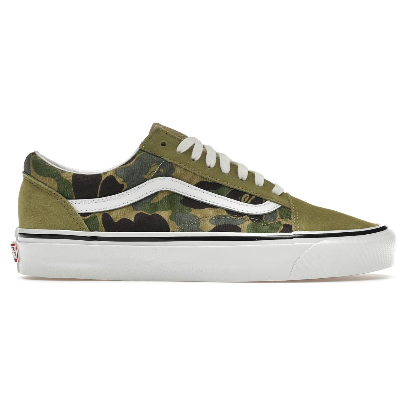 Vans Old Skool 36 DX Bape Green ABC Camo