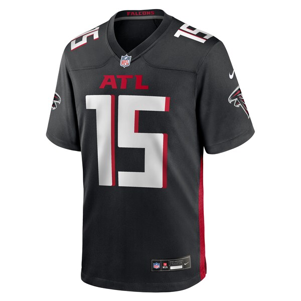 Emory Jones Atlanta Falcons Nike Team Game Jersey -  Black