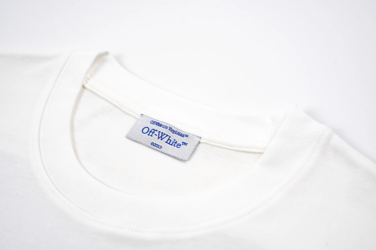 Off-White White Black Scribble Arrow Embroidered T-Shirt product photo from LabelPicks