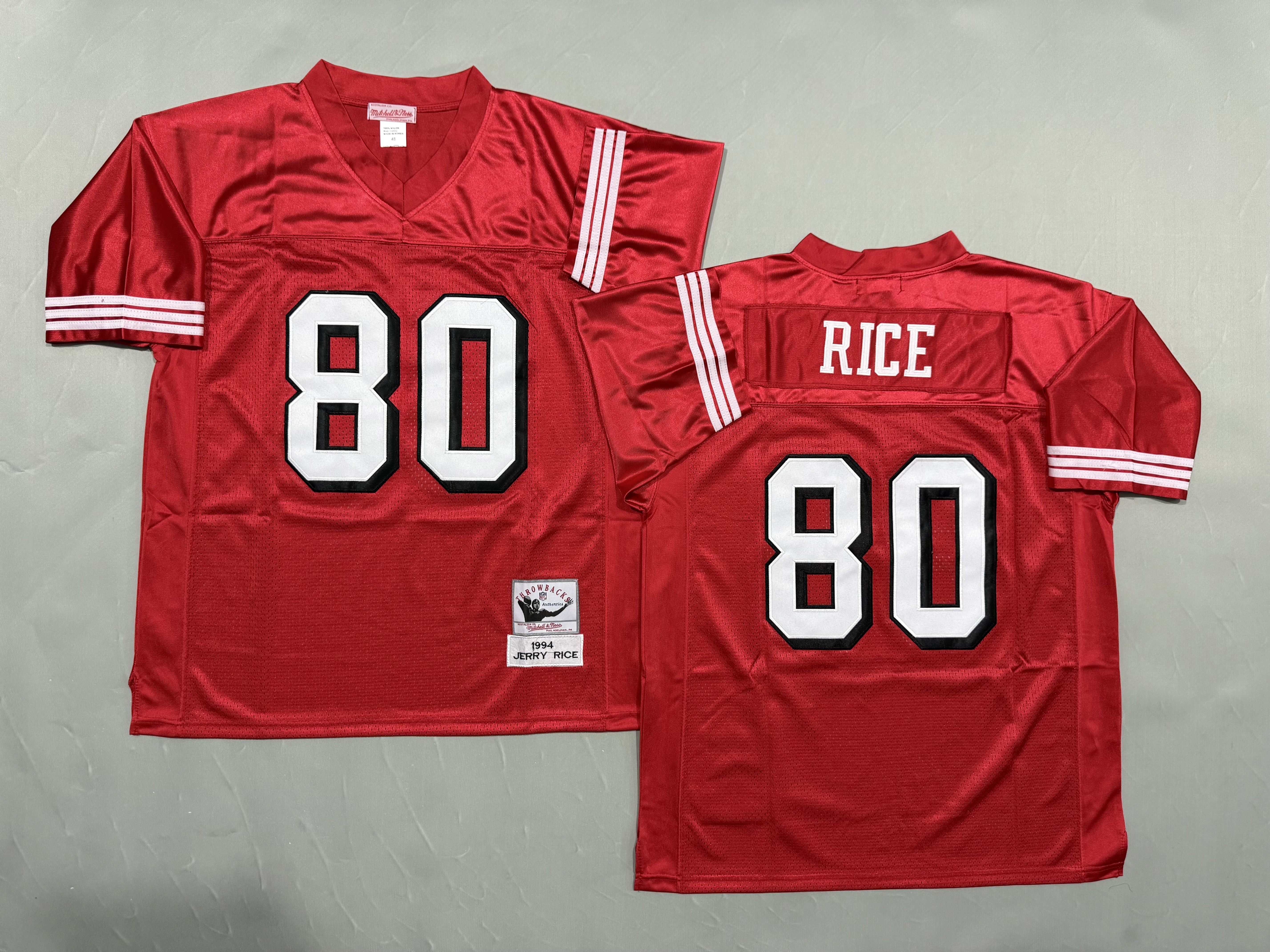 Jerry Rice San Francisco 49ers Authentic Throwback Retired Player Jersey