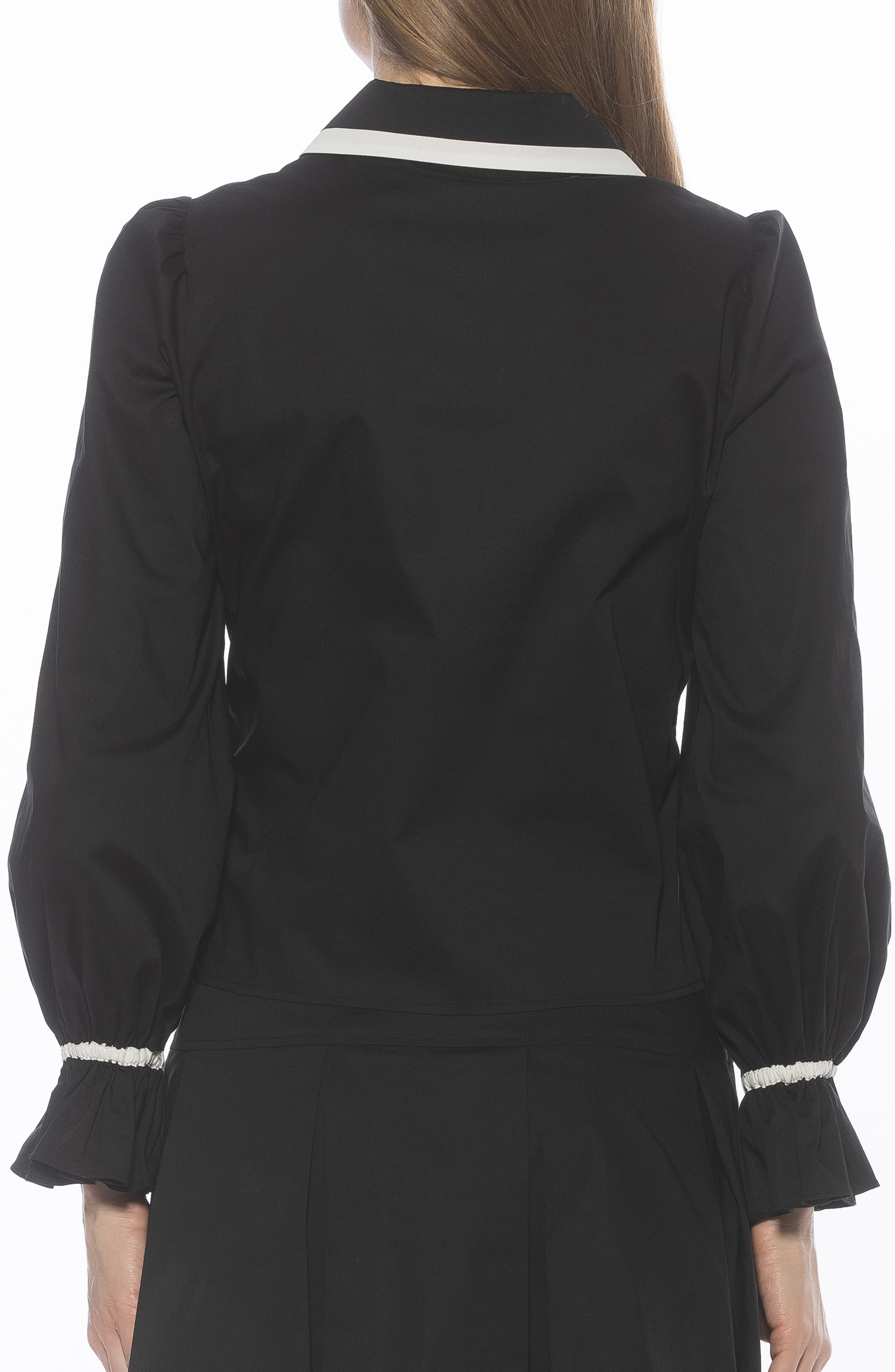 Alexia Admor Shannan Tipped Collar Button-Up Shirt