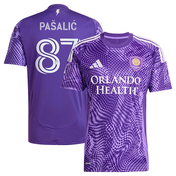 Marco Pašalić Orlando City SC adidas 2025 Perfect Storm Replica Player Jersey - Purple