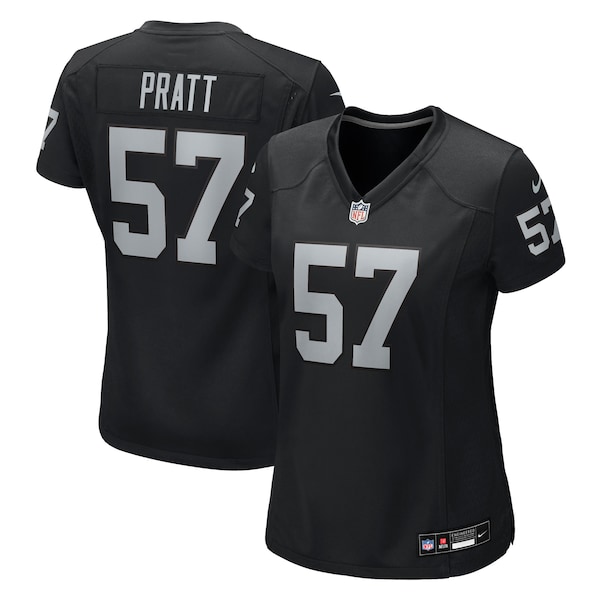 Germaine Pratt Las Vegas Raiders Nike Women's Team Game Jersey -  Black