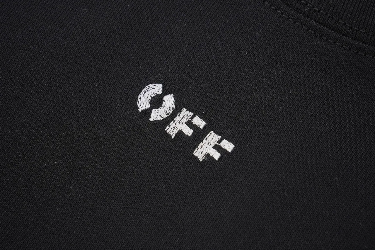 Off-White Black Diagonal Stripe Graphic T-Shirt product photo from LabelPicks