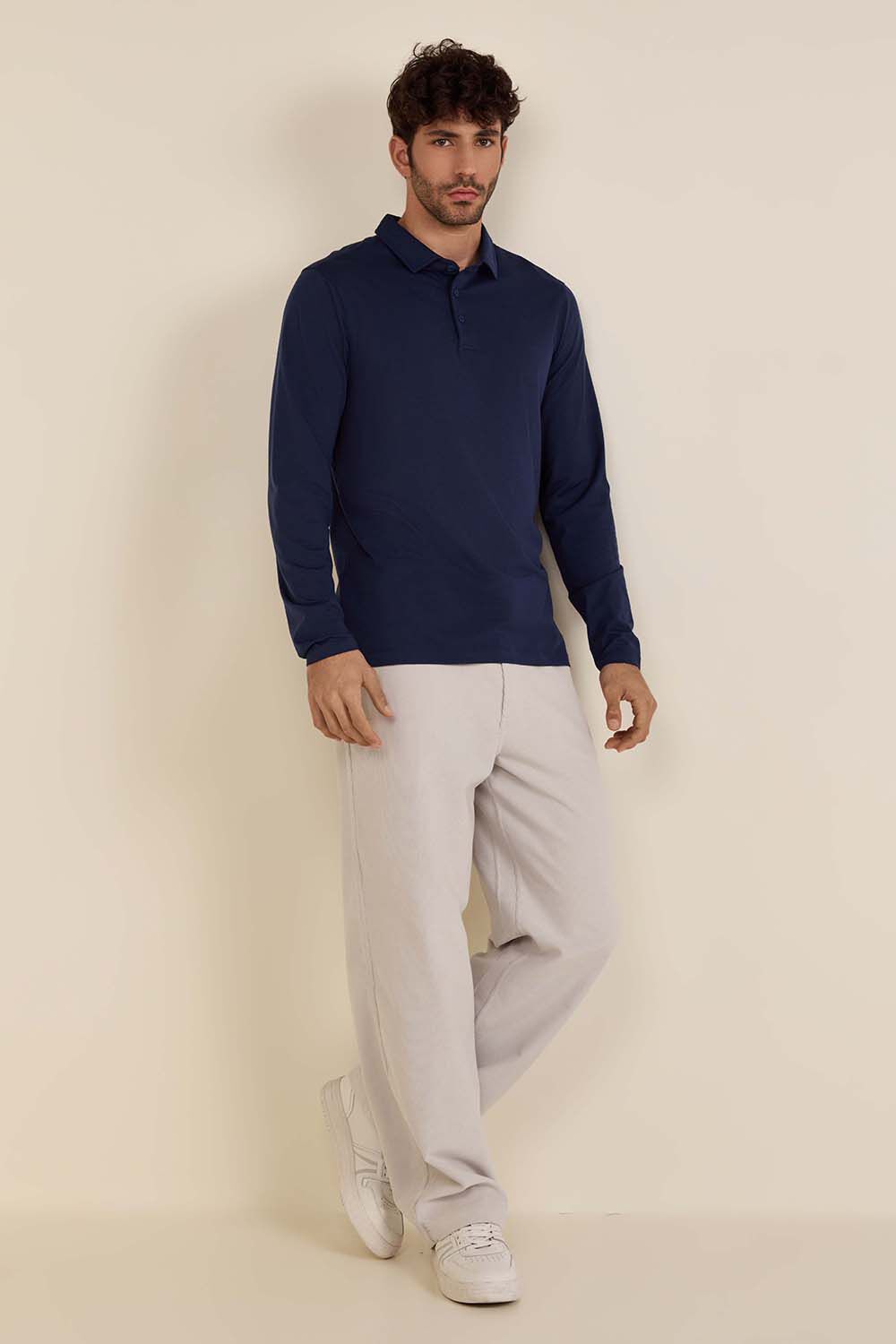 LULULEMON Evolution Long-Sleeve Polo Shirt