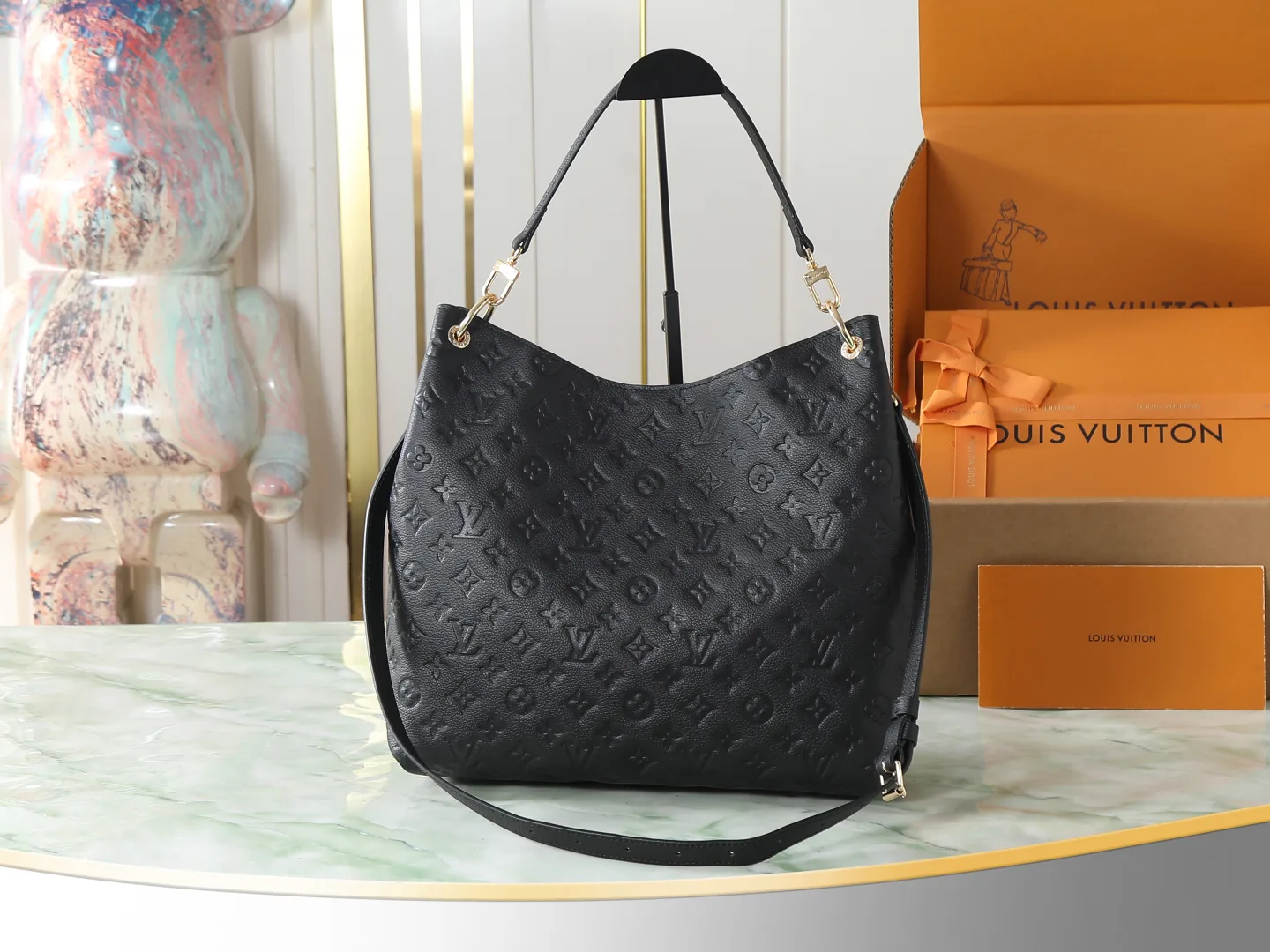 Louis Vuitton Black Hobo Bag product photo from LabelPicks