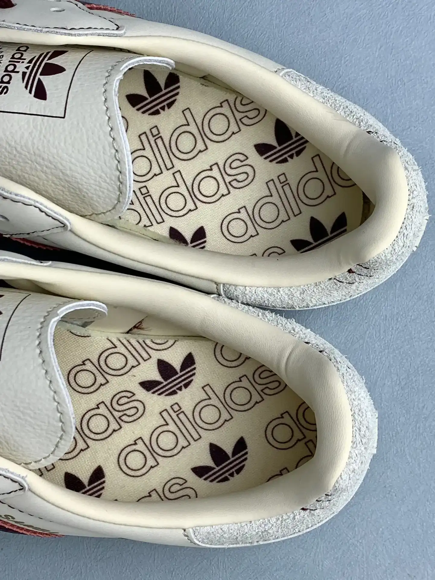 adidas Samba OG Beige Burgundy Shoes product photo from LabelPicks