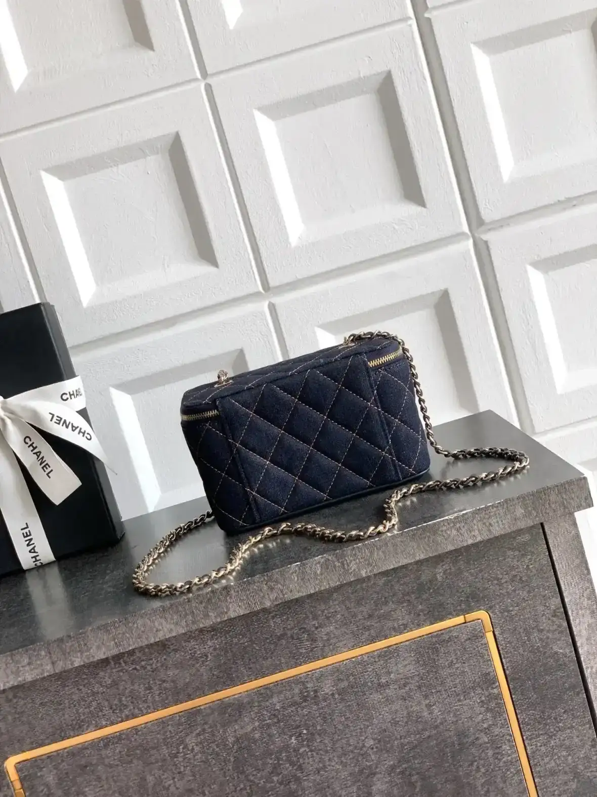 Chanel Denim Top Handle Bag product photo from LabelPicks