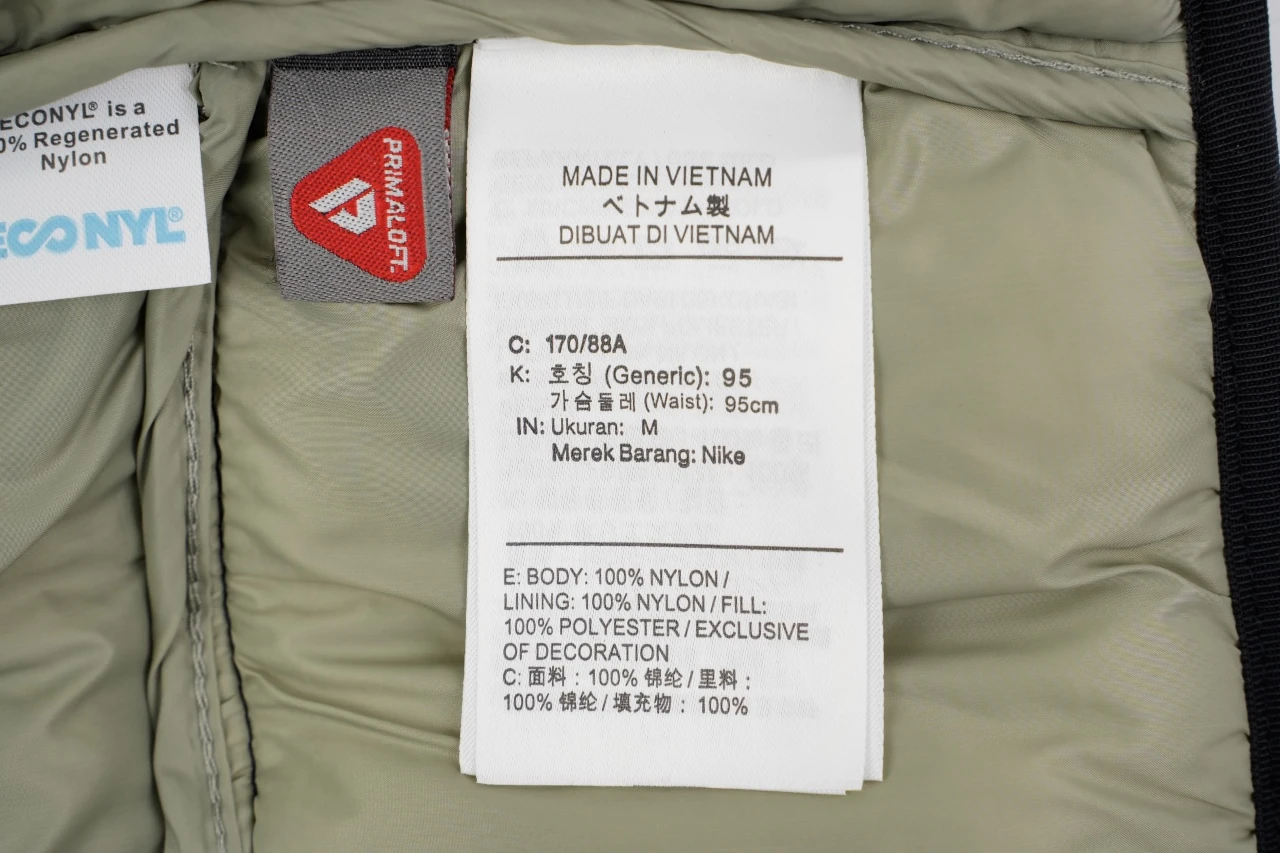 Nike ACG Black Puffer Vest product photo from LabelPicks