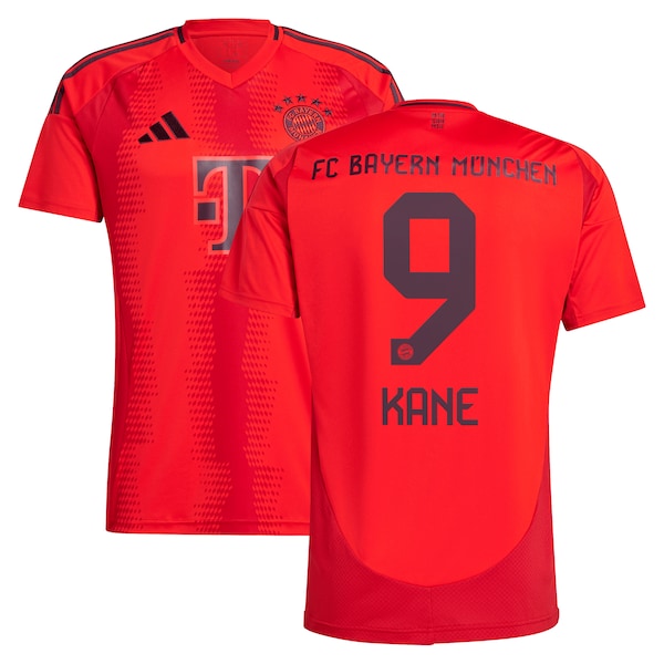Harry Kane Bayern Munich adidas 2024/25 Home Replica Player Jersey - Red