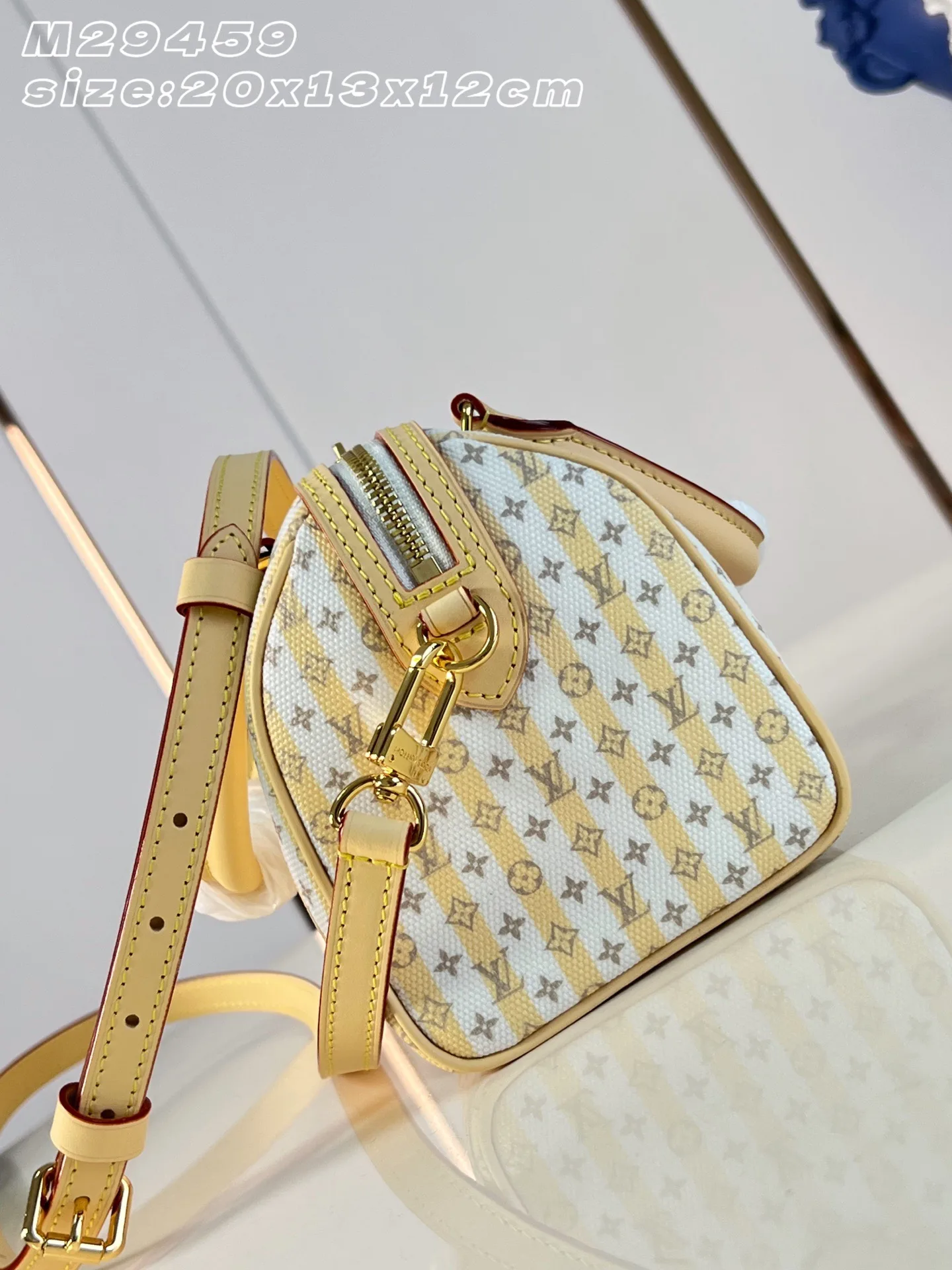 Louis Vuitton Gold Speedy Calfskin Top Handle Bag product photo from LabelPicks