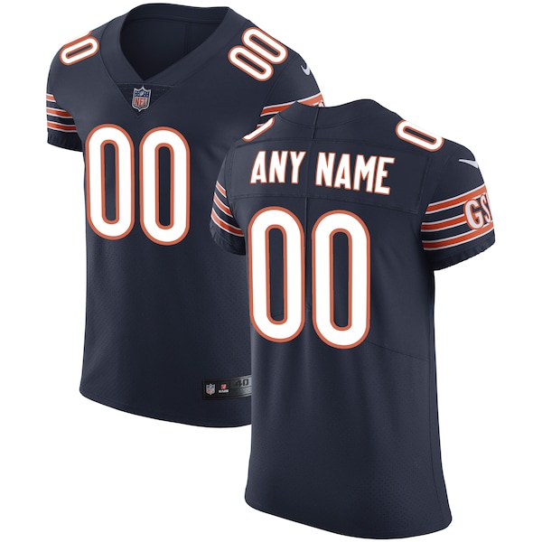 Chicago Bears Nike Vapor Untouchable Custom Elite Jersey - Navy
