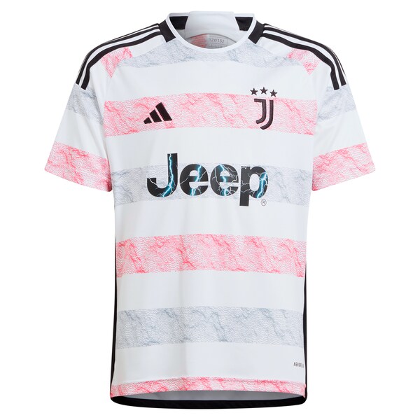 Federico Chiesa Juventus adidas Youth 2023/24 Away Replica Jersey - White
