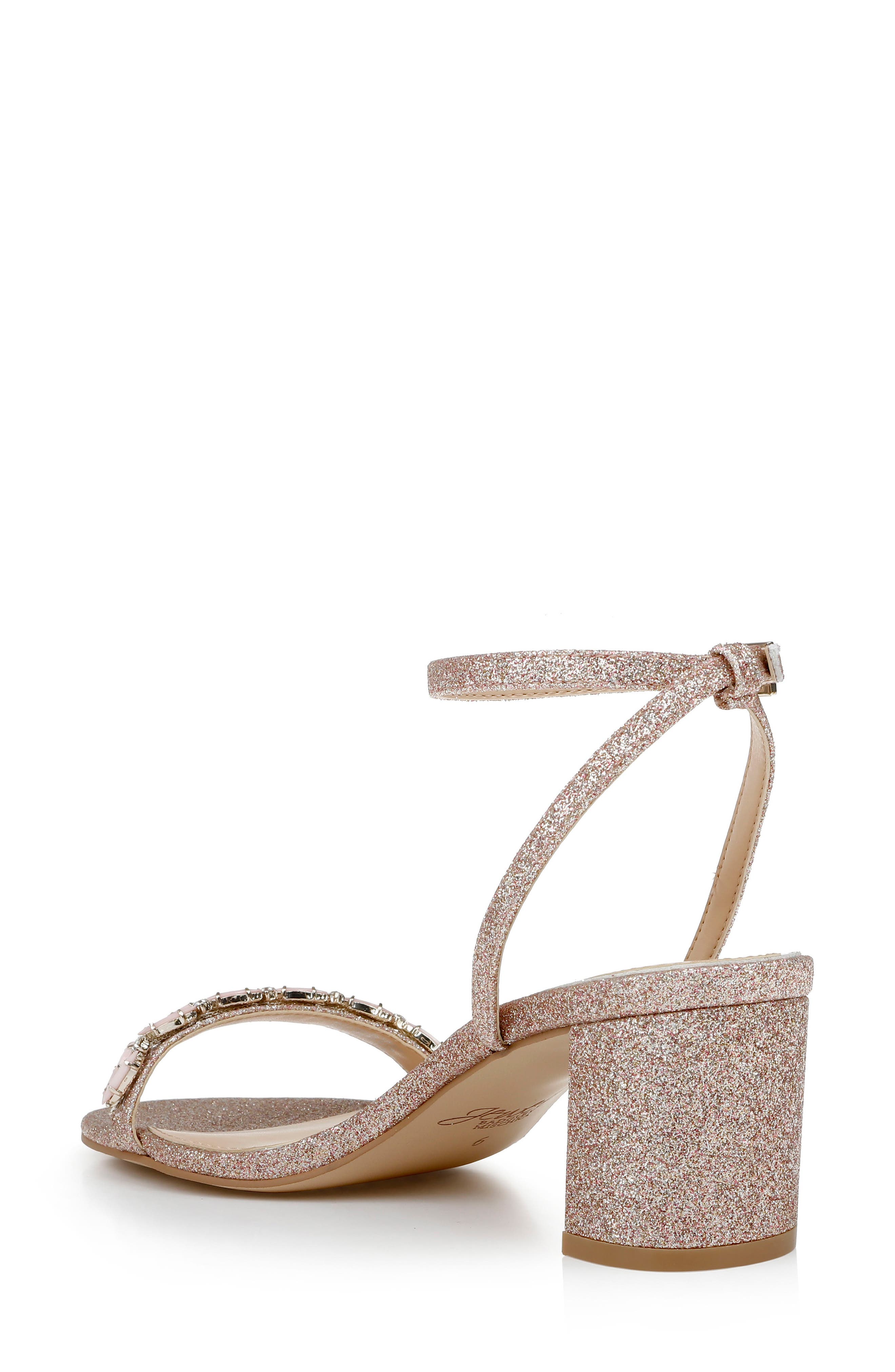 Jewel Badgley Mischka Danni Ankle Strap Sandal